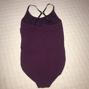Ivivva by Lululemon Girls Size 14 Maroon Leotard